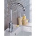 XY&XH Bathroom Sink Faucet  Brass Automatic Sensor Chrome Finish Bathroom Sink Faucet - Silver (4 x AA / AC 110V-220V) - B077XWR8PQ